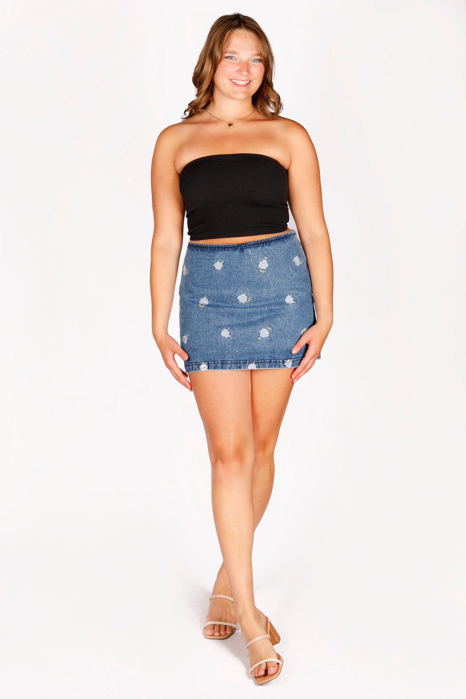 Bonnie Blue Floral Skort