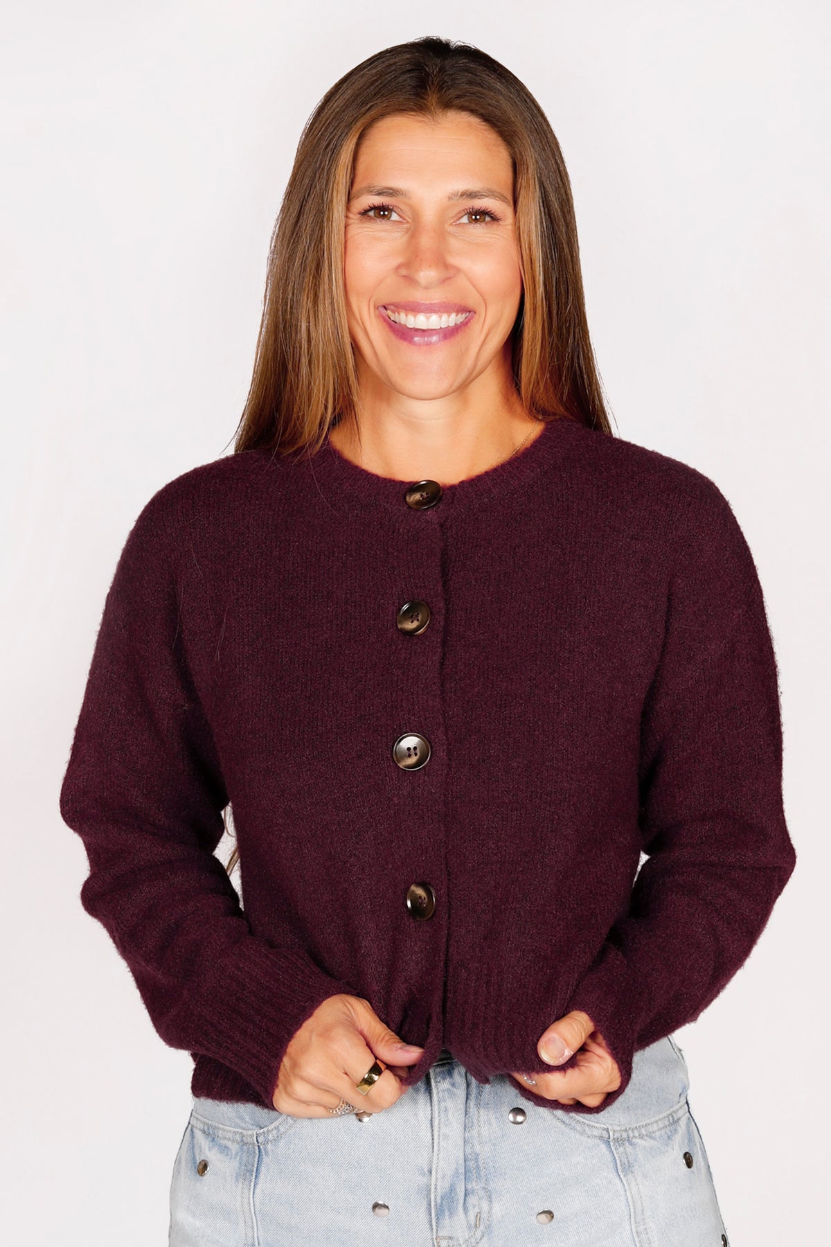 Adeline Redwood Cardigan