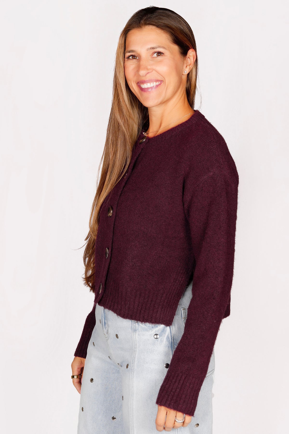 Adeline Redwood Cardigan