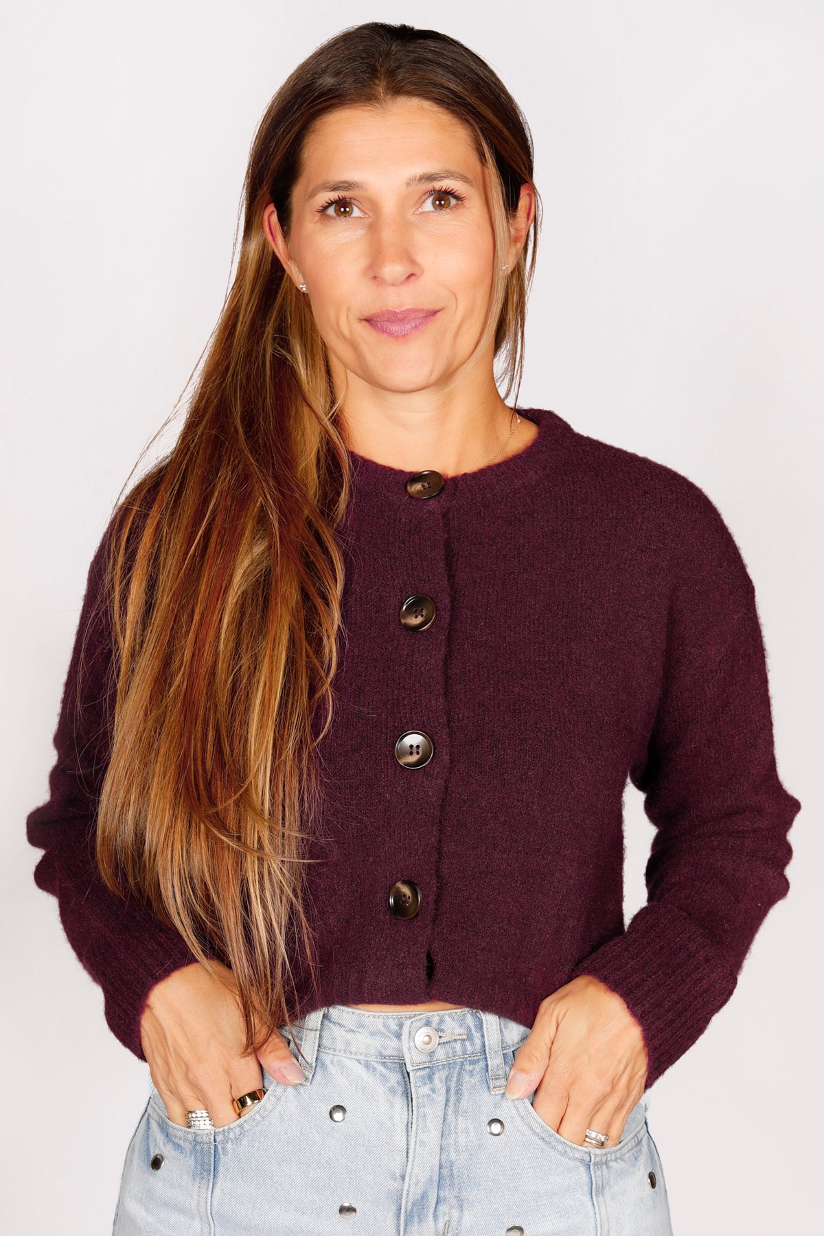 Adeline Redwood Cardigan