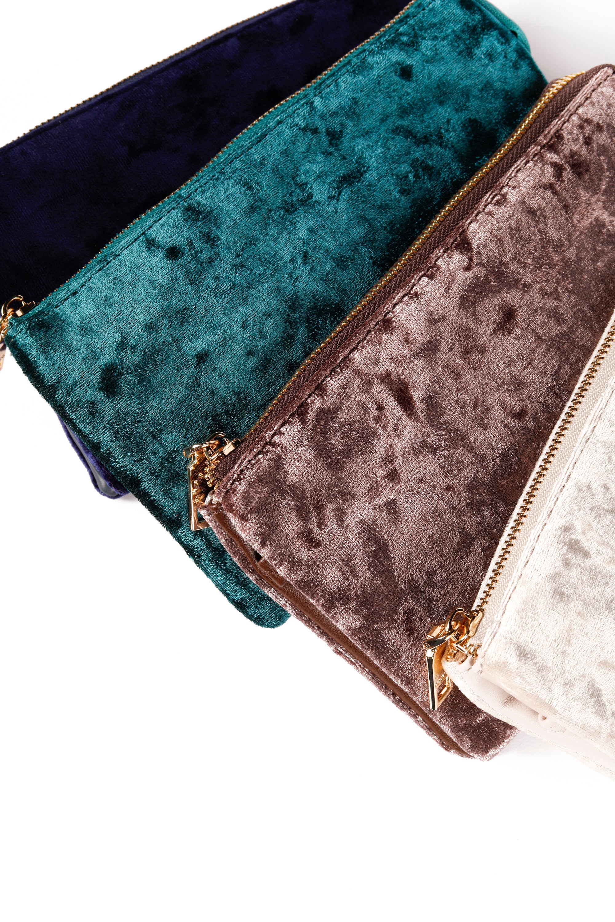 Lola Velvet Crossbody & Wristlet