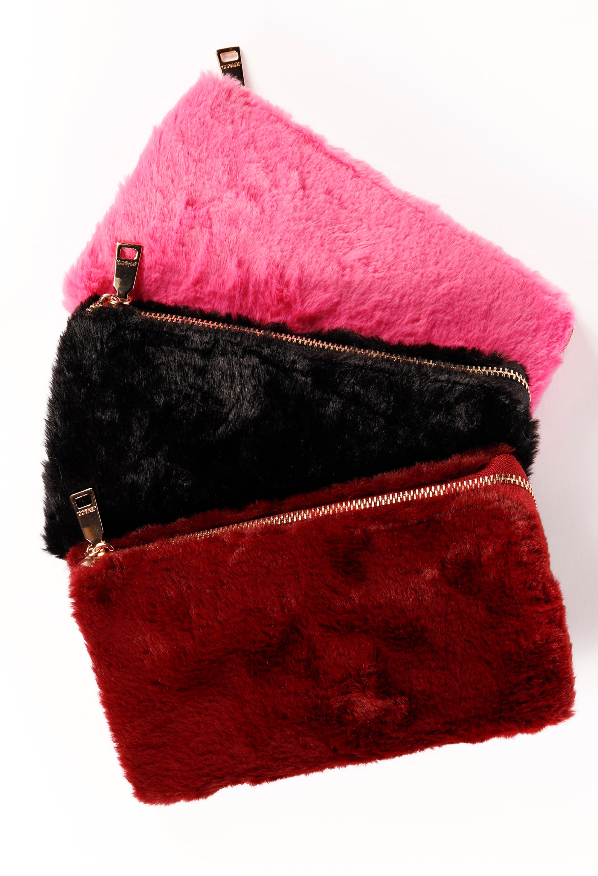 Lola Fur Crossbody & Wristlet