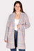 Pink & Blue Plaid Coat - FINAL SALE