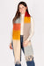 Blue & Oatmeal Color Block Scarf