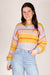 Cropped Striped Sweater