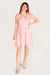 Pink Lace Mini Dress - FINAL SALE