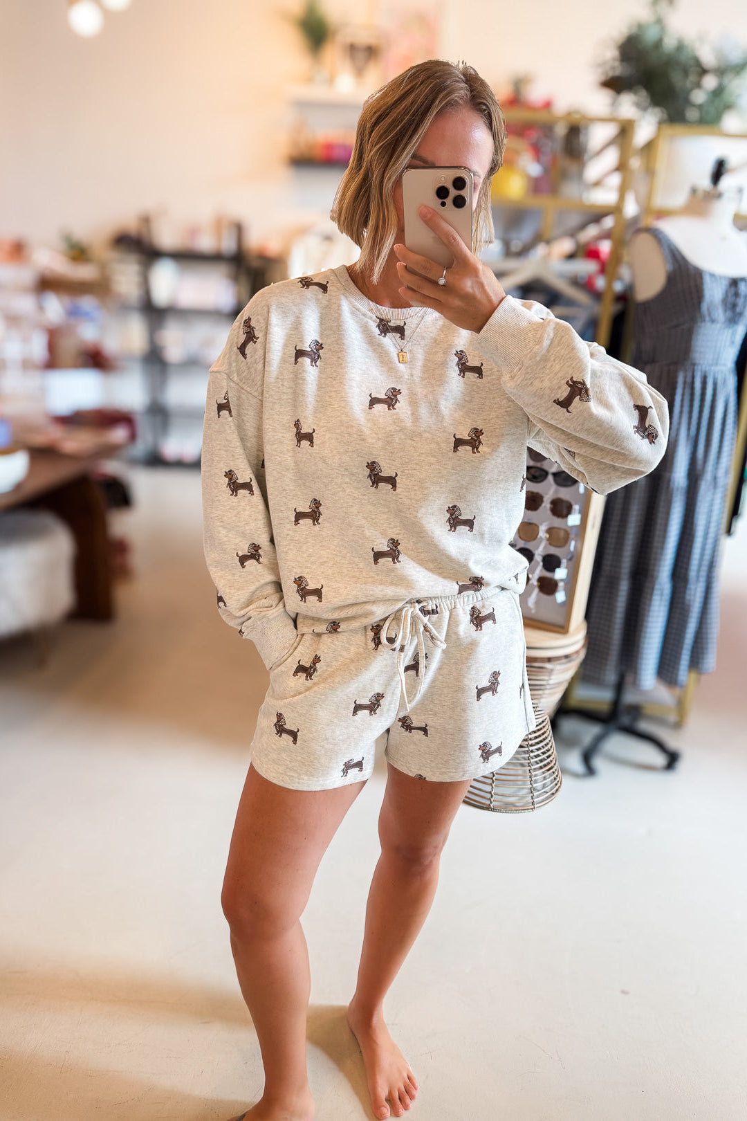 Dachshund Lounge Sweatshirt