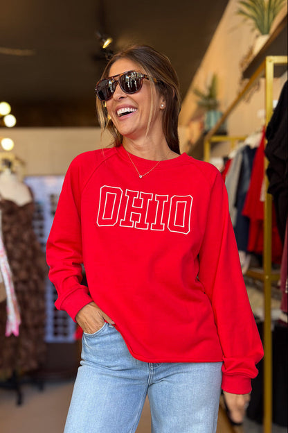 Ohio Raw Hem Sweatshirt