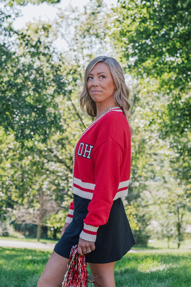 Vintage OH Cropped Cardigan