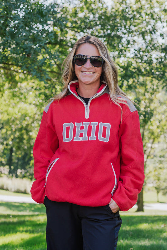 Ohio 1/4 Zip Fleece