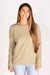 Light Olive Striped Long Sleeve Top - FINAL SALE