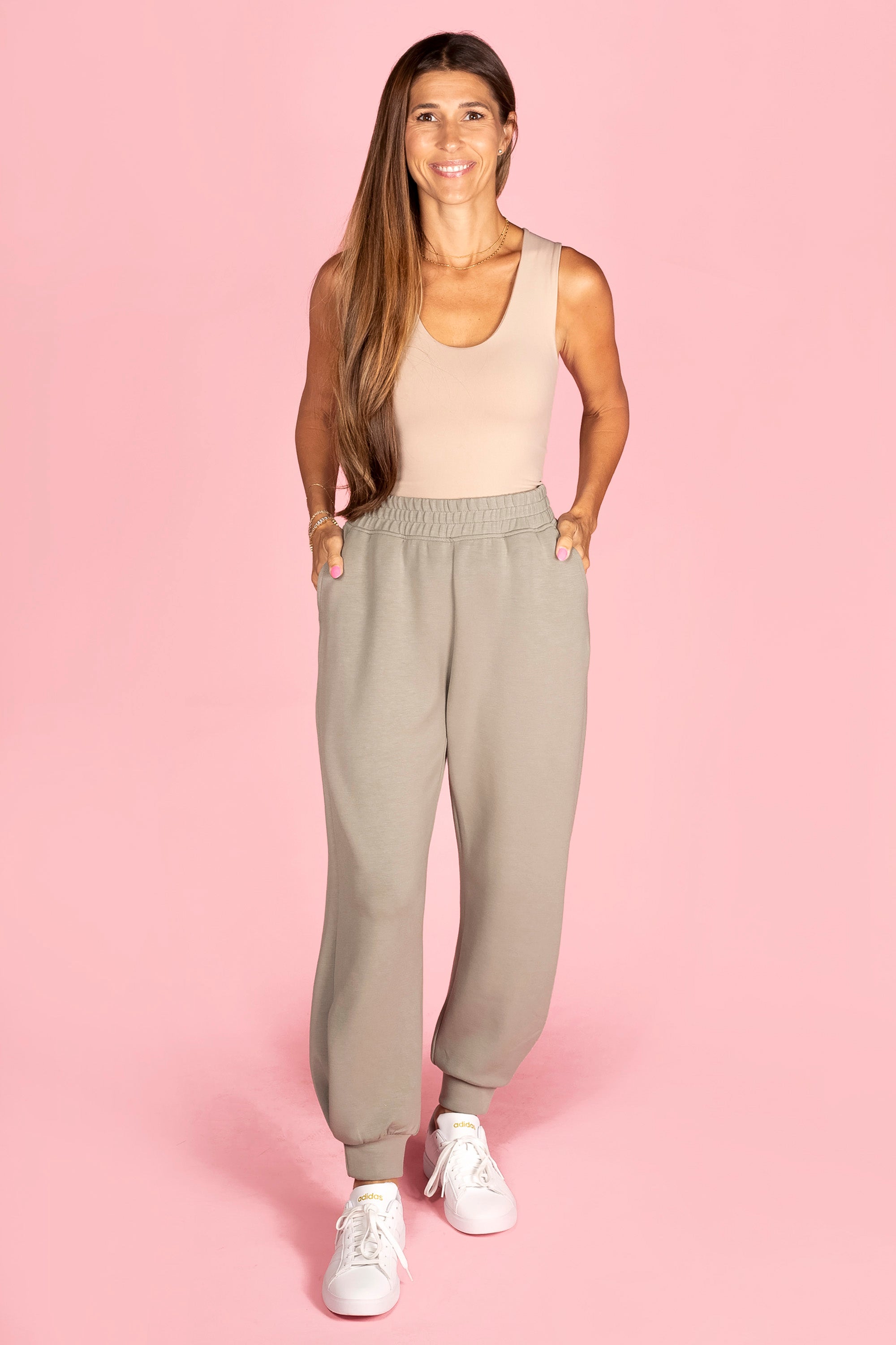 Kelsey Dusty Sage Jogger Pant - FINAL SALE