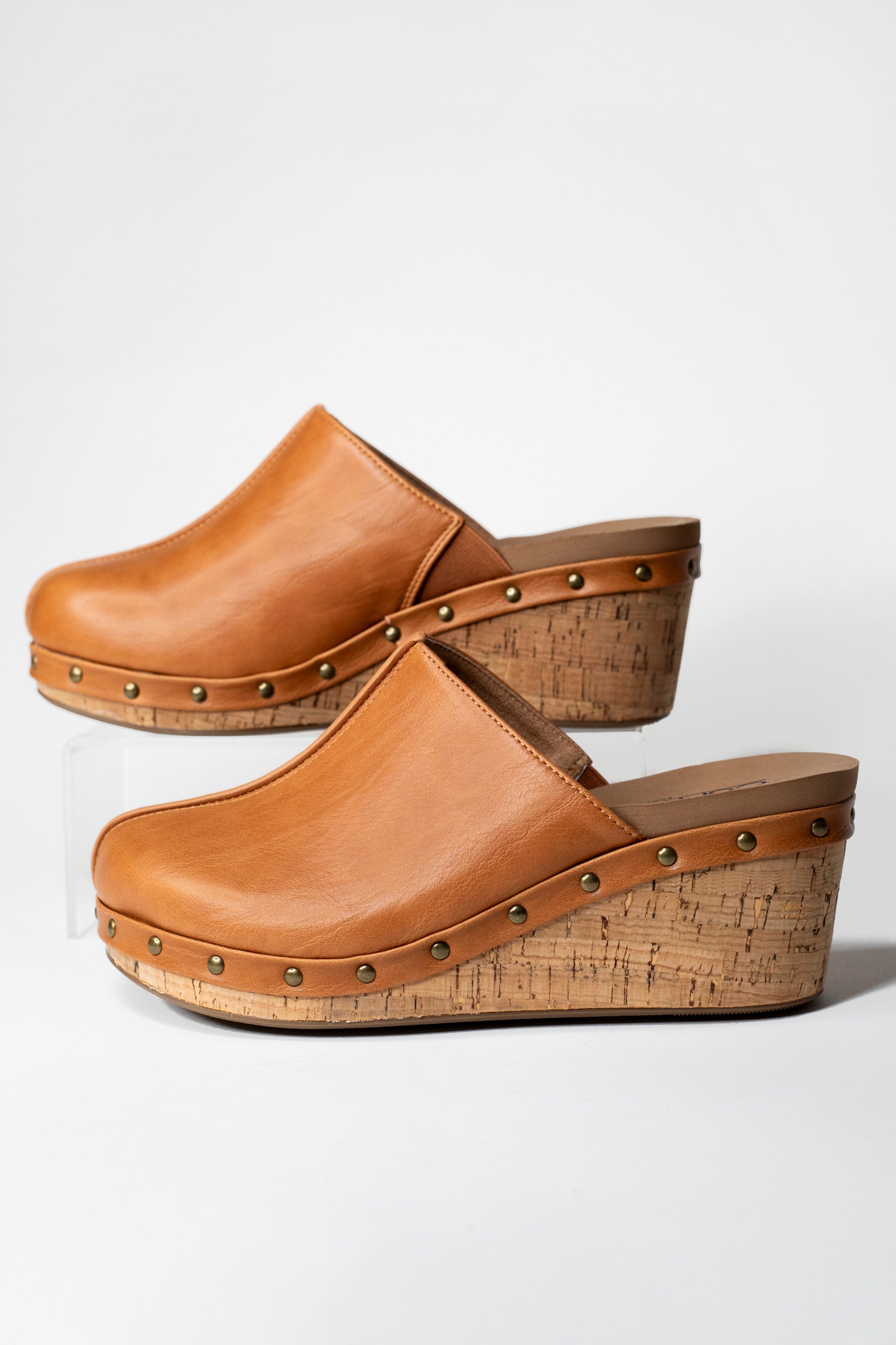 Corky's Cognac Marley Clogs