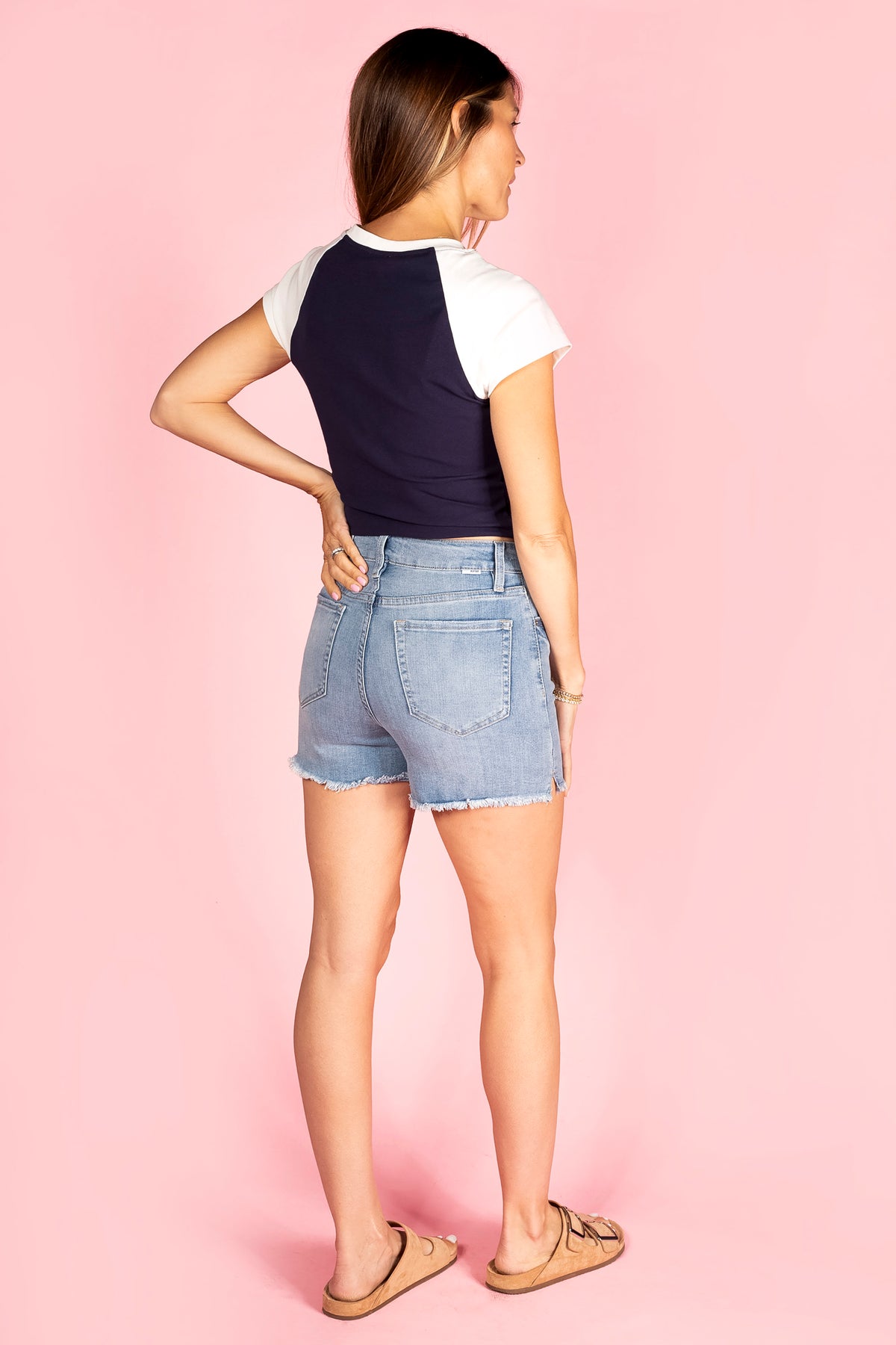 RFM Light Wash Denim Shorts - FINAL SALE