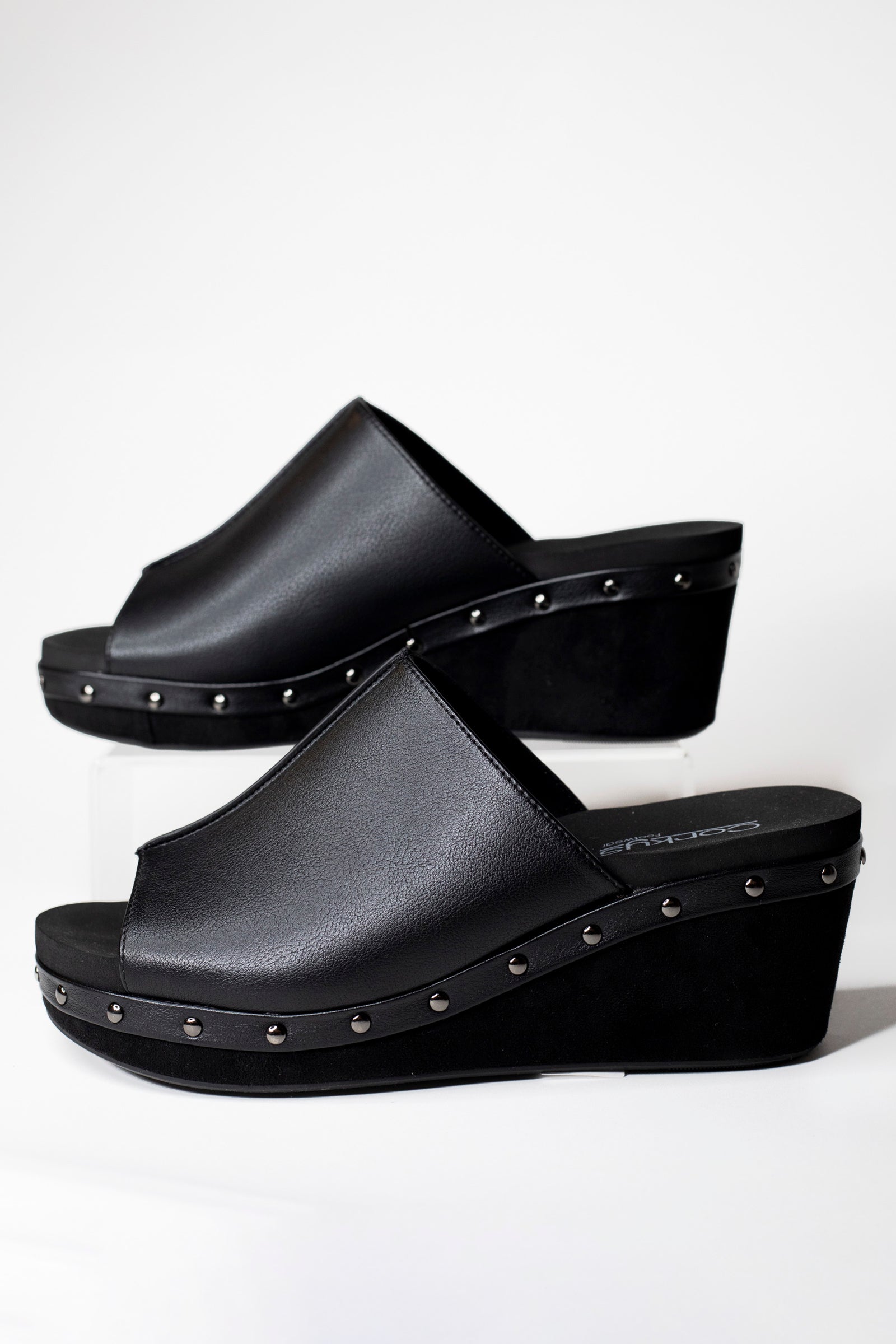 Corky's Black Hissy Fit Wedge - FINAL SALE