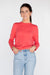 Coral Long Sleeve Knit Top