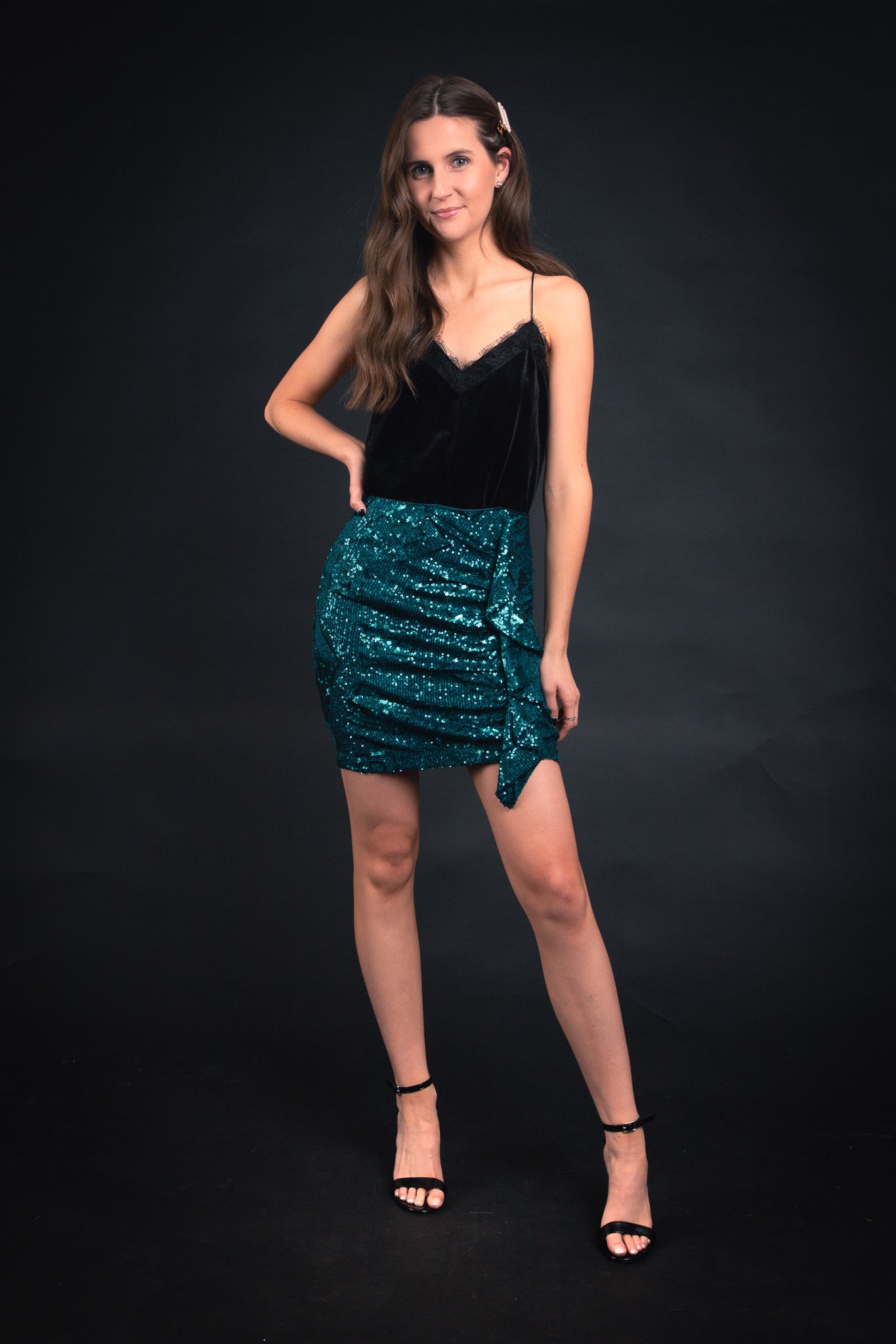 Nadia Sequined Skirt - FINAL SALE